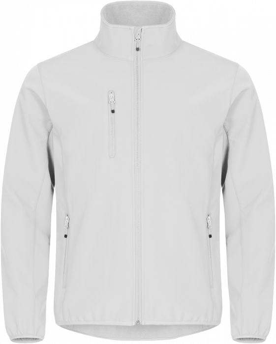 Clique - Classic Softshell Jacket Men - Wit