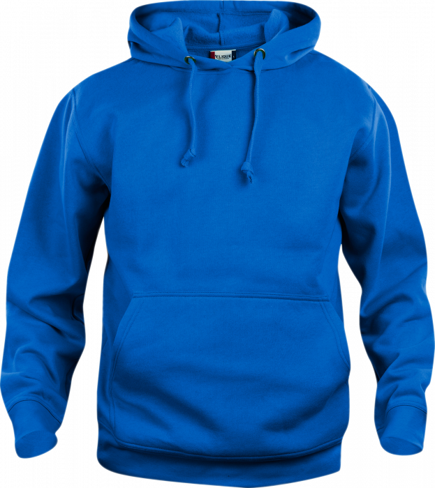 Clique - Basic Cotton Hoodie - Royal blue