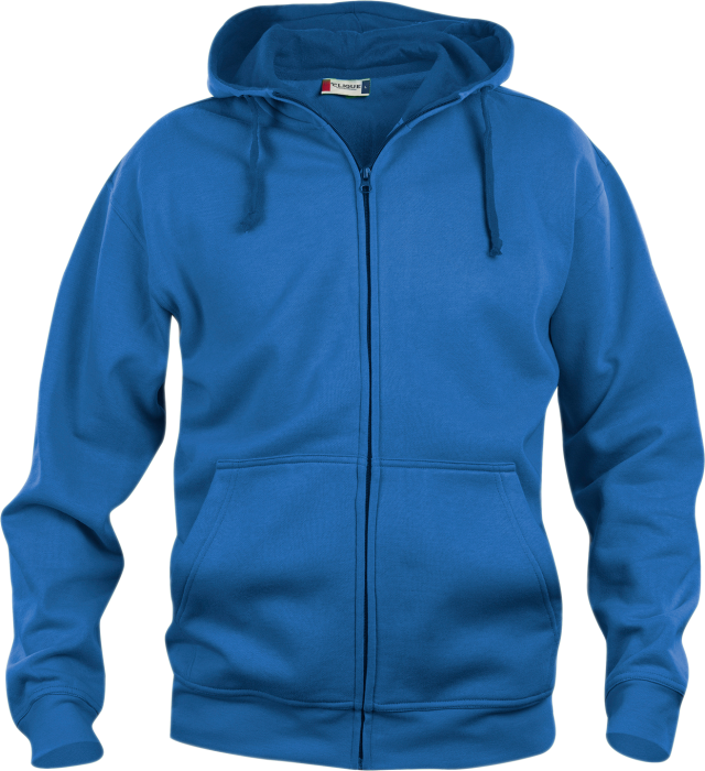 Clique - Full Zip Hoodie Men - Koninklijk blauw