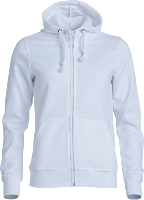 Clique - Full Zip Hoody Women - Vit