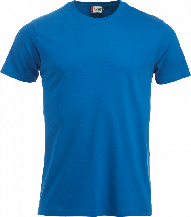 Clique - Classic Cotton Tee - Koninklijk blauw