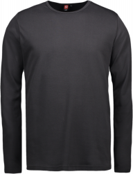 Mens' interlock T-shirt long-sleeved