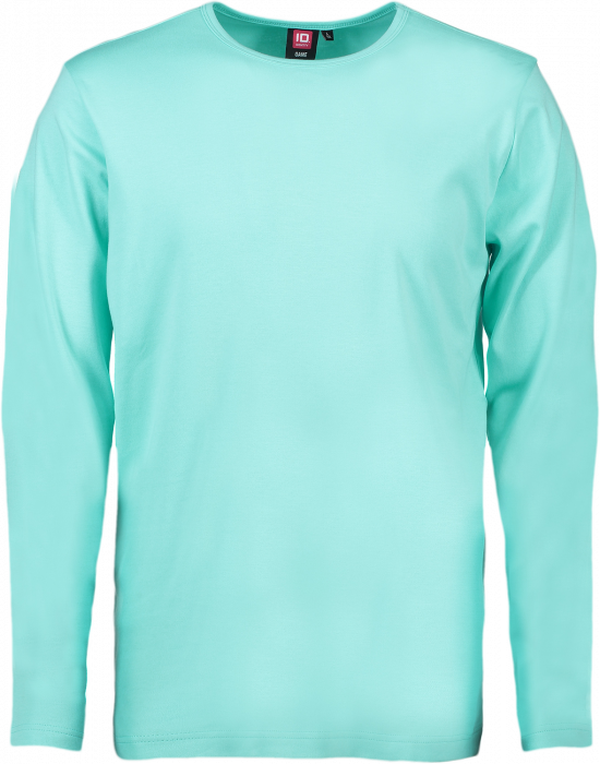 ID - Mens' Interlock T-Shirt Long-Sleeved - Mint