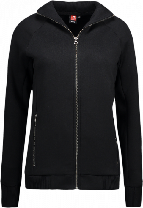 ID - Full Zip Sweat Woman - Black