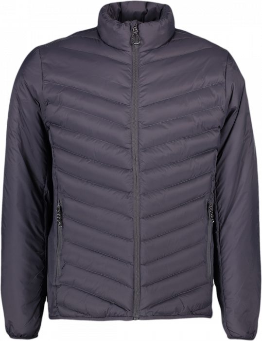 ID - Padded Stretch Jacket Men - Silver