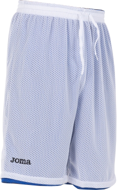 Joma - Short Basket Reversible - Weiß & blue