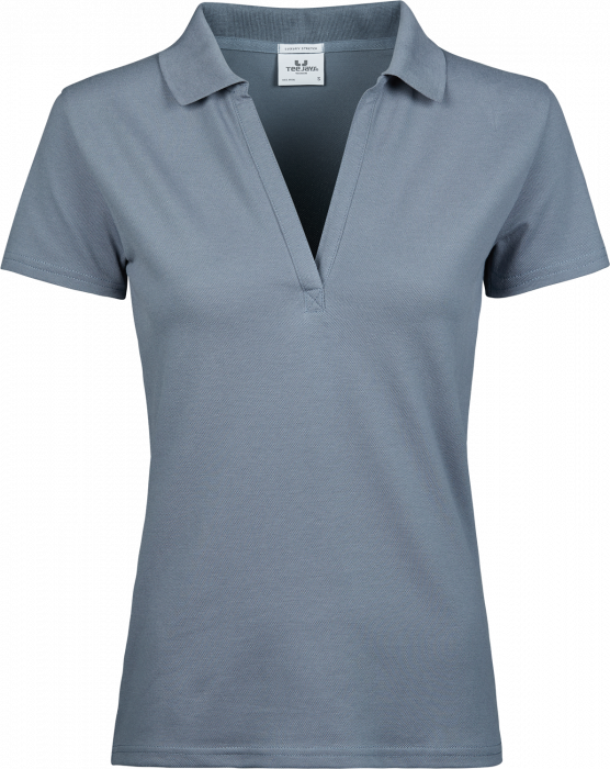 Tee Jays - Womens Luxury Stretch V-Neck Polo - Flintstone