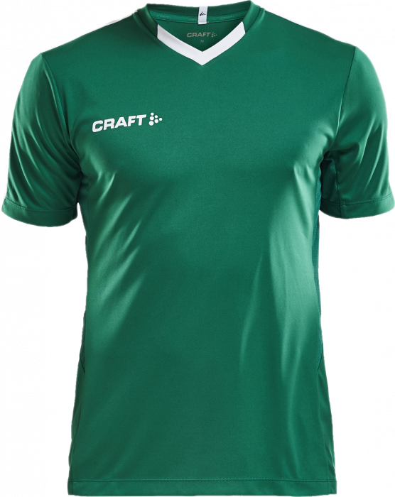 Craft - Progress Contrast Jersey - Green & white