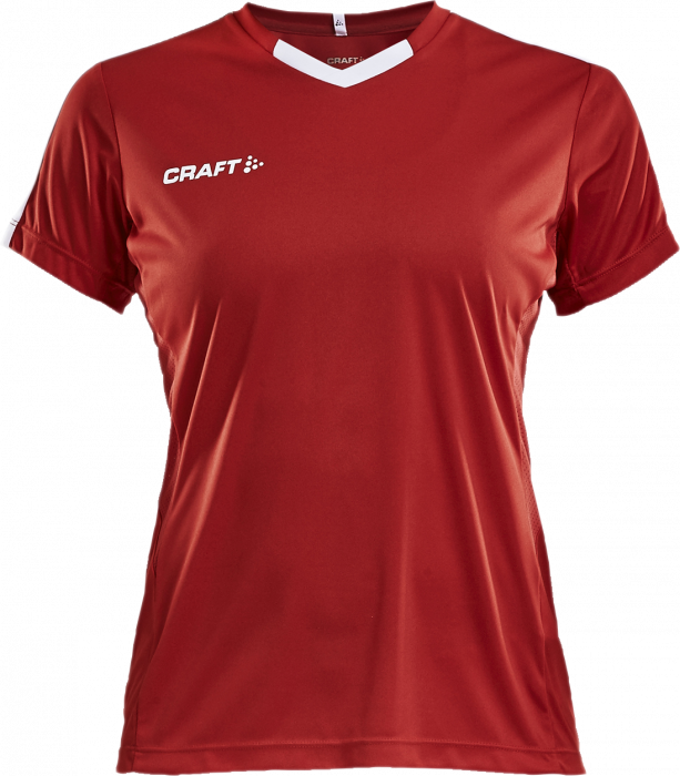 Craft - Progress Contrast Jersey Women - Rojo