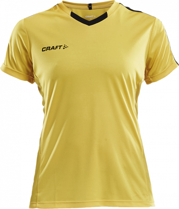 Craft - Progress Contrast Jersey Women - Giallo & nero