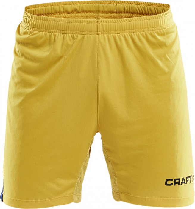 Craft - Progress Contrast Shorts - Giallo & blu