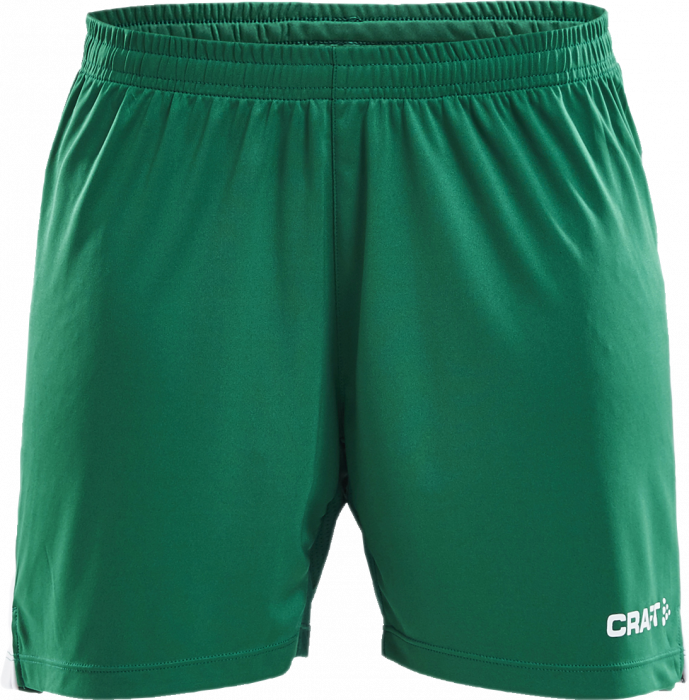 Craft - Progress Contrast Shorts Women - Green & white