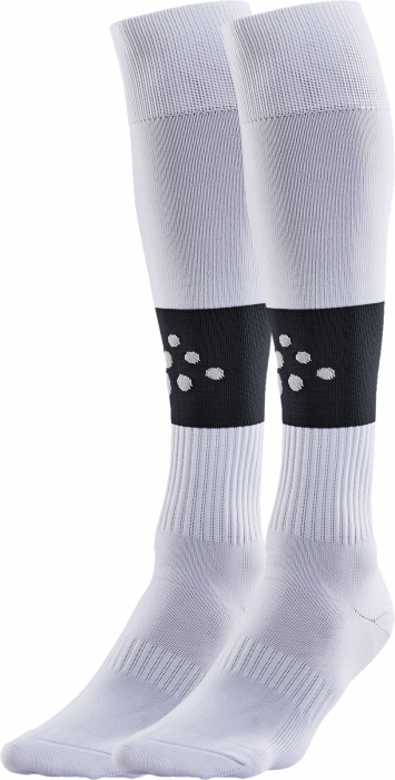 Craft - Squad Contrast Football Sock - Blanc & noir