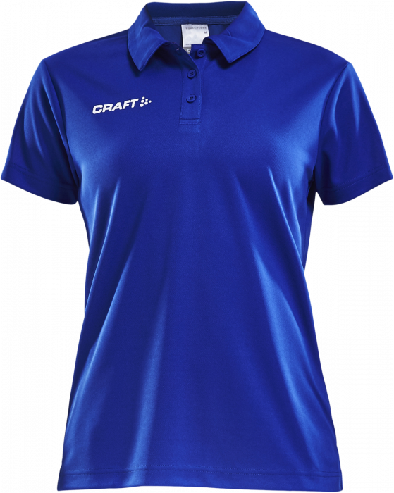 Craft - Progress Polo Pique Women - Blue & white