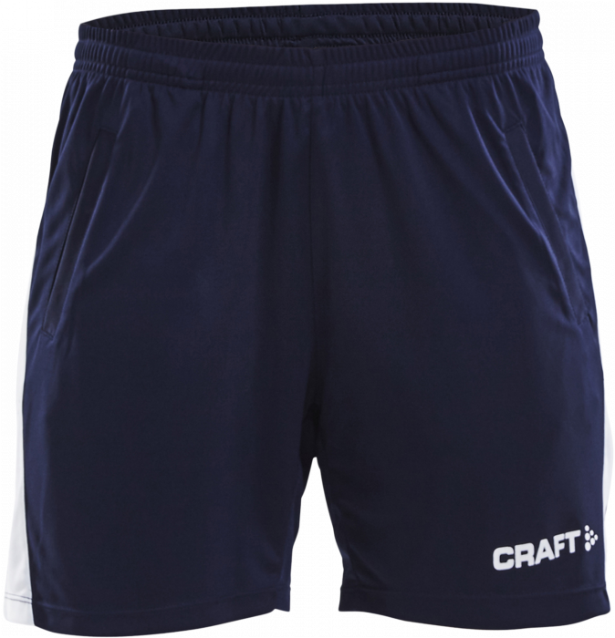 Craft - Progress Practice Shorts Woman - Navy blue & white