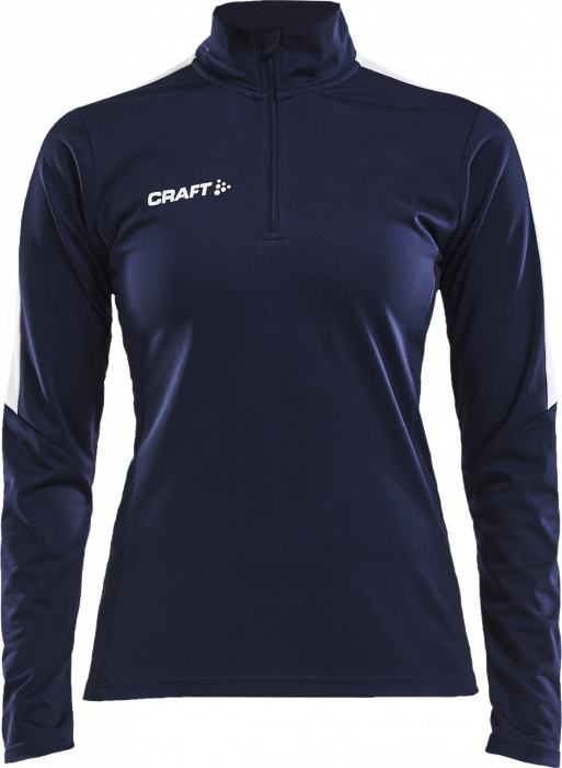 Craft - Progress Halfzip Women - Marineblauw