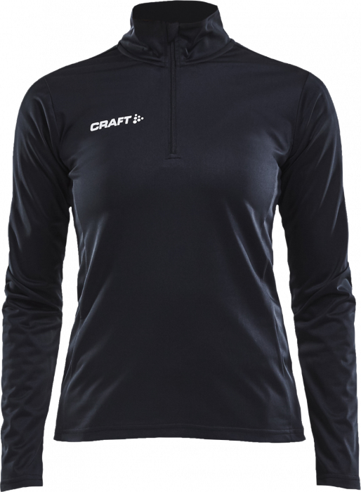 Craft - Progress Halfzip Women - Zwart & wit