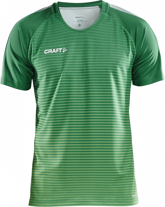 Craft - Pro Control Stripe Jersey Børn - Grøn & lime grøn