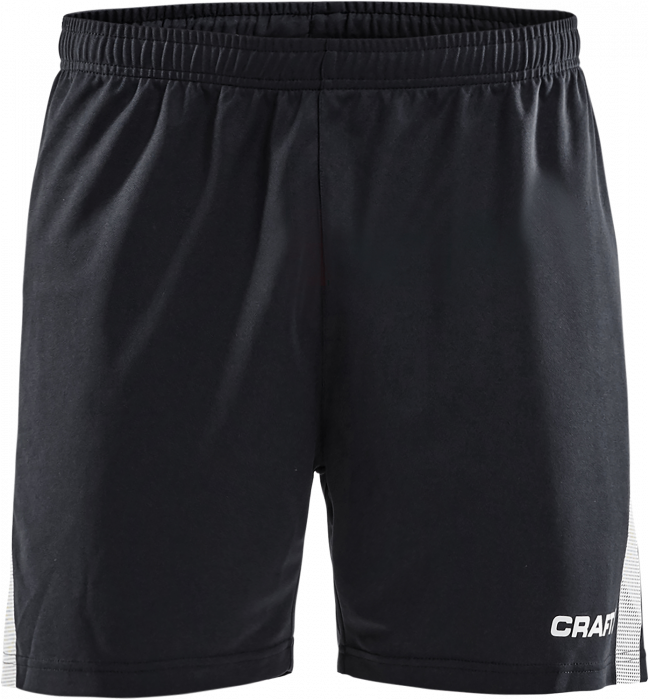 Craft - Pro Control Shorts Youth - Negro & blanco