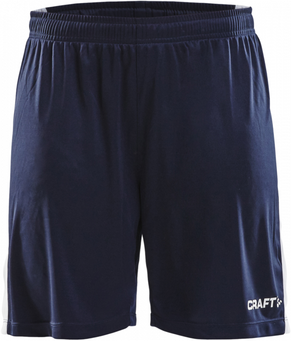 Craft - Progress Contrast Longer Shorts Women - Bleu marine & blanc