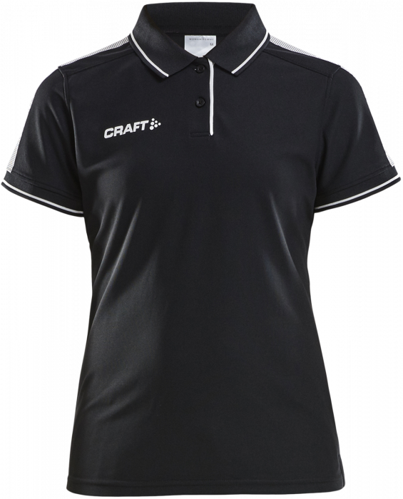 Craft - Pro Control Poloshirt Women - Nero & bianco