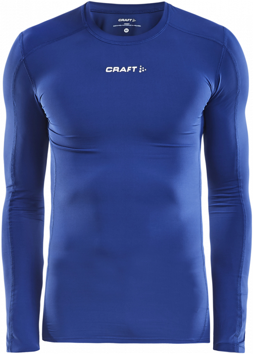 Craft - Pro Control Compression Long Sleeve - Azul & blanco