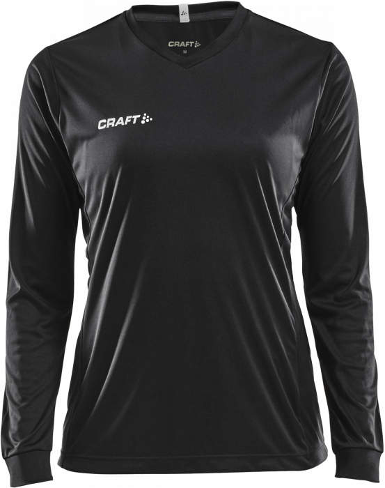 Craft - Squad Go Jersey Solid Ls Woman - Preto