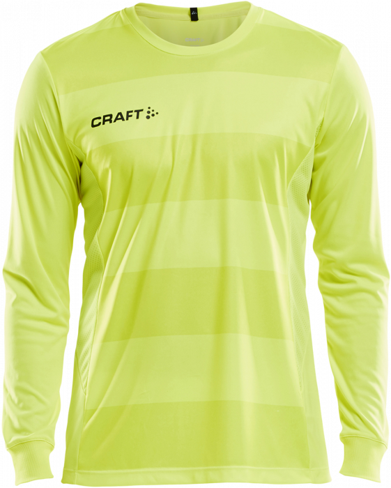 Craft - Progress Gk Ls Jersey Without Padding Youth - Jaune amino & jaune