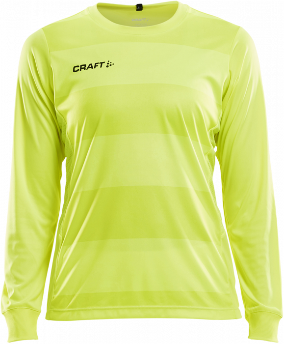 Craft - Progress Gk Ls Jersey Without Padding Woman - Amarelo amino & amarelo