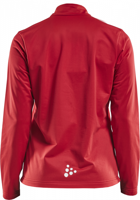 Craft - Squad Jacket Women - Red & white - Red & white