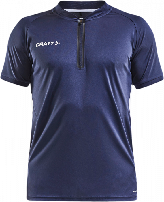 Craft - Pro Control Impact Polo Men - Azul-marinho & branco