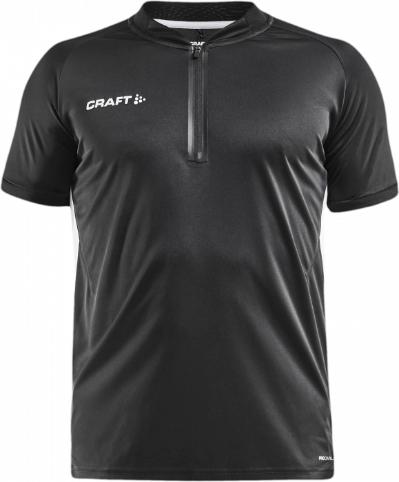 Craft - Pro Control Impact Polo Men - Negro & blanco