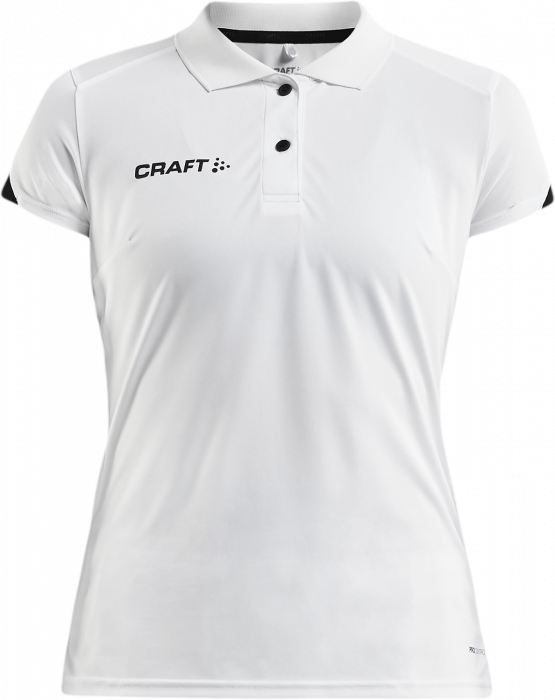 Craft - Pro Control Impact Polo Dame - Bianco & nero