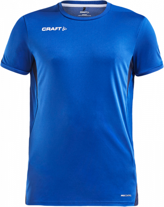 Craft - Pro Control Impact Tee Men - Cobalt & navy blue