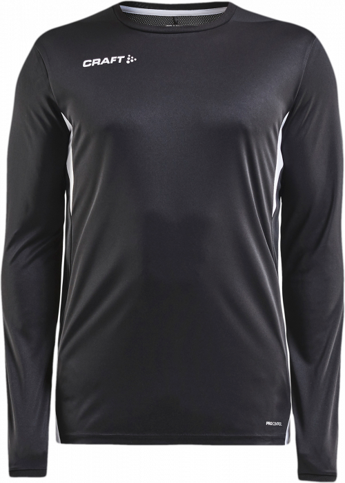 Craft - Pro Control Impact Longsleeve Jersey - Black & white