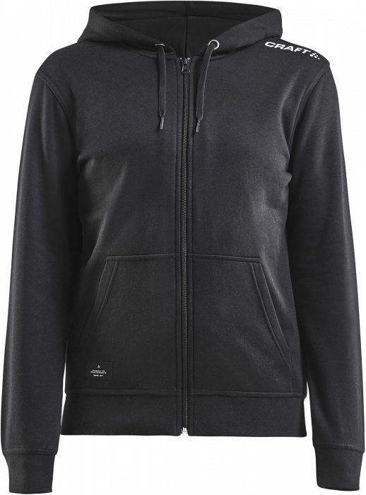 Craft - Community Full Zip Hoodie Women - Zwart