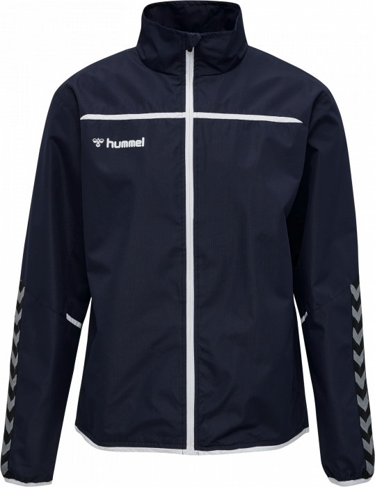 Hummel - Authentic Træningsjakke - Marine & hvid