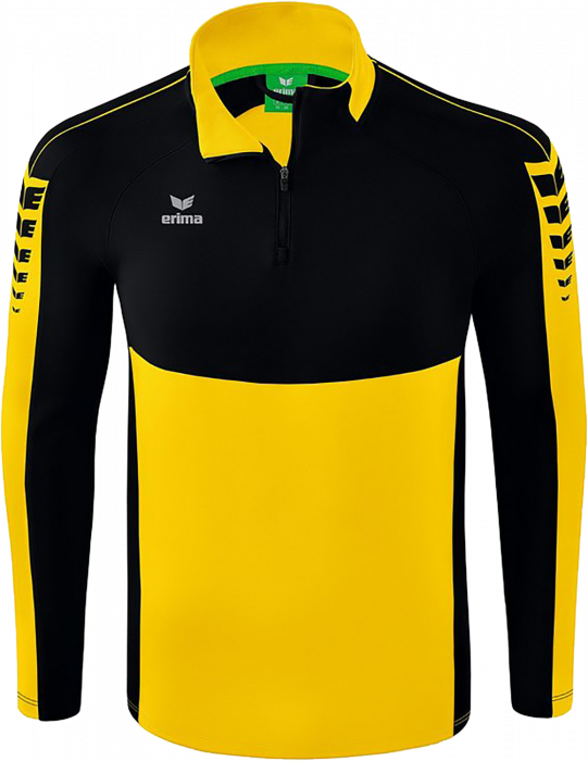 Erima - Six Wings Training Top - Noir & yellow