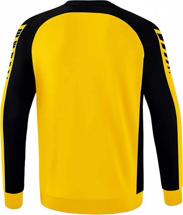 Erima - Six Wings Sweatshirt - Sort & yellow