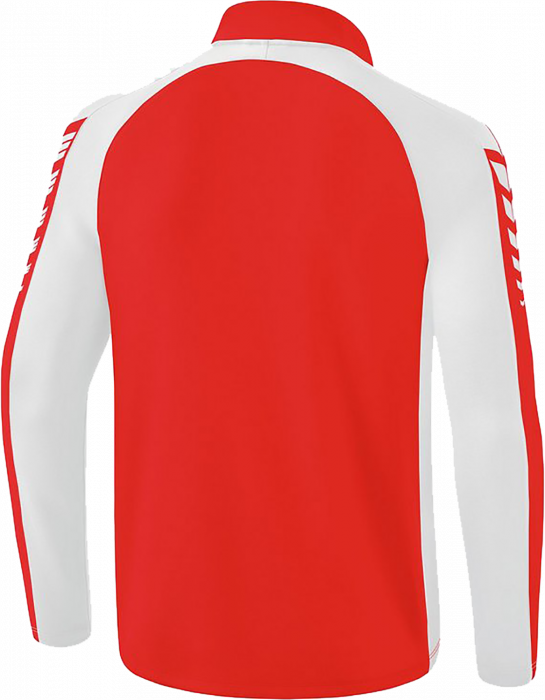 Erima - Six Wings Training Top - White & ruby red