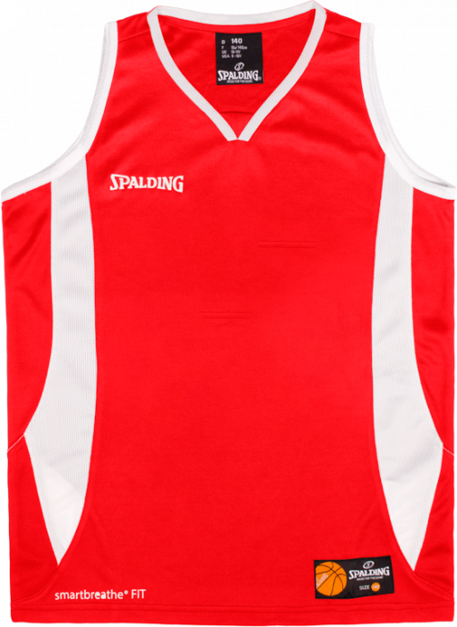 Spalding - Jam Tank Top - Rot & white