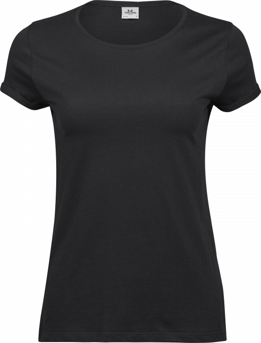 Tee Jays - Roll-Up Tee Woman - noir