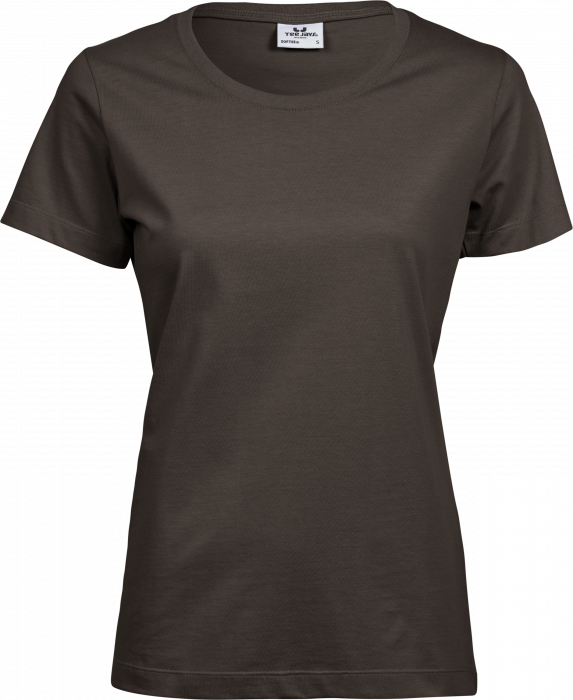 Tee Jays - Womens Sof Tee - Chocolate