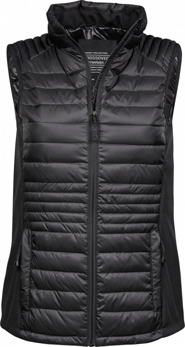 Tee Jays - Womens Crossover Bodywarmer - preto