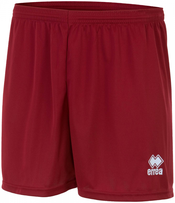 Errea - New Skin Shorts - Bordeaux & biały