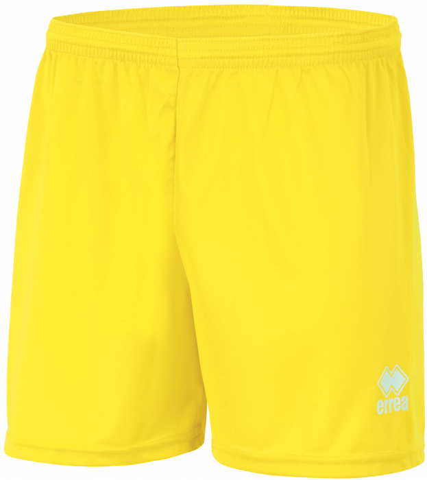 Errea - New Skin Shorts - Amarillo & blanco