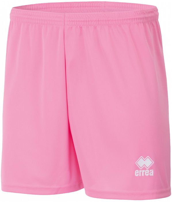 Errea - New Skin Shorts - Cerise & blanco