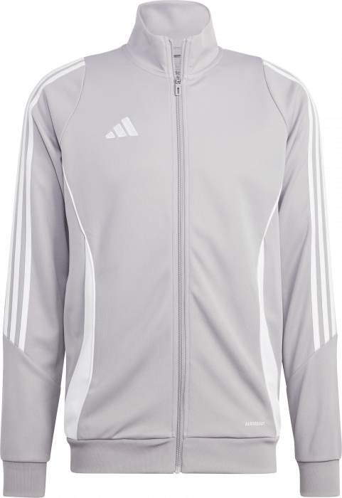 Adidas - Tiro 24 Training Top - Light Grey & vit