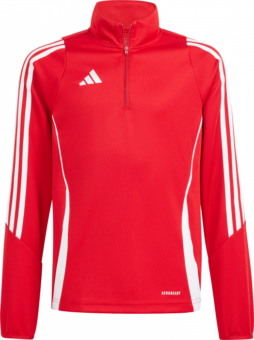 Adidas - Tiro 24 Training Top - T Power Red & bianco