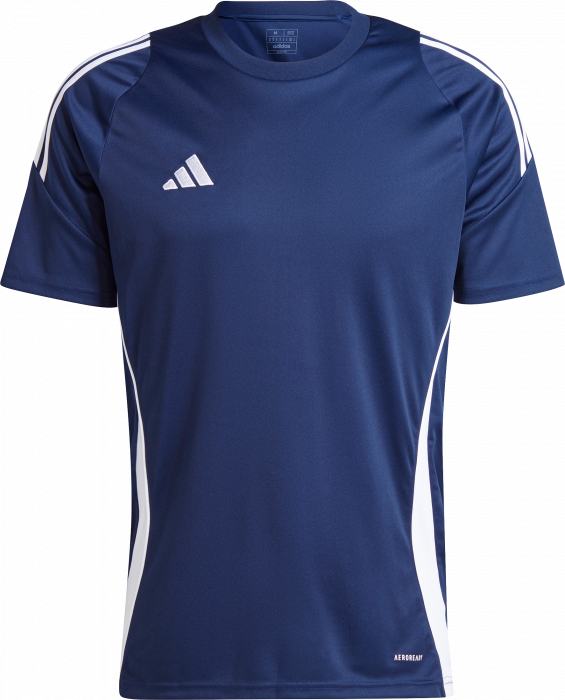 Adidas - Tiro 24 Player Jersey - T Navy Blue & blanc